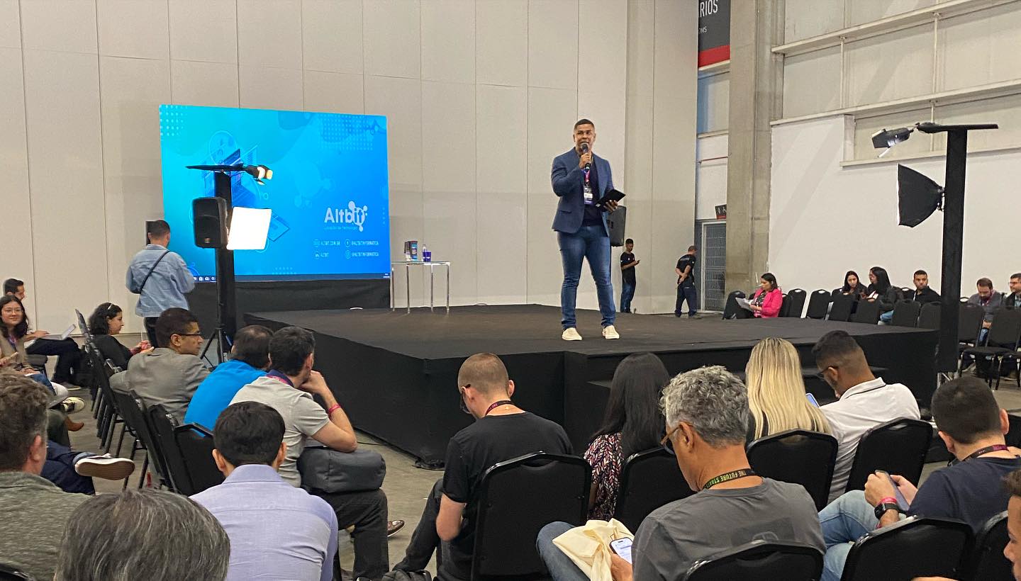 Alan Costa no evento Altbit