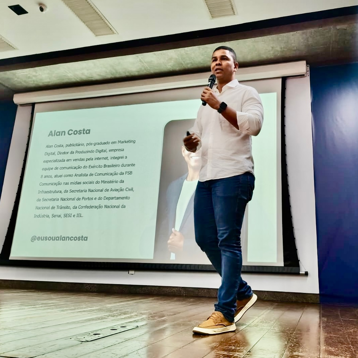 Palestra Alan Costa