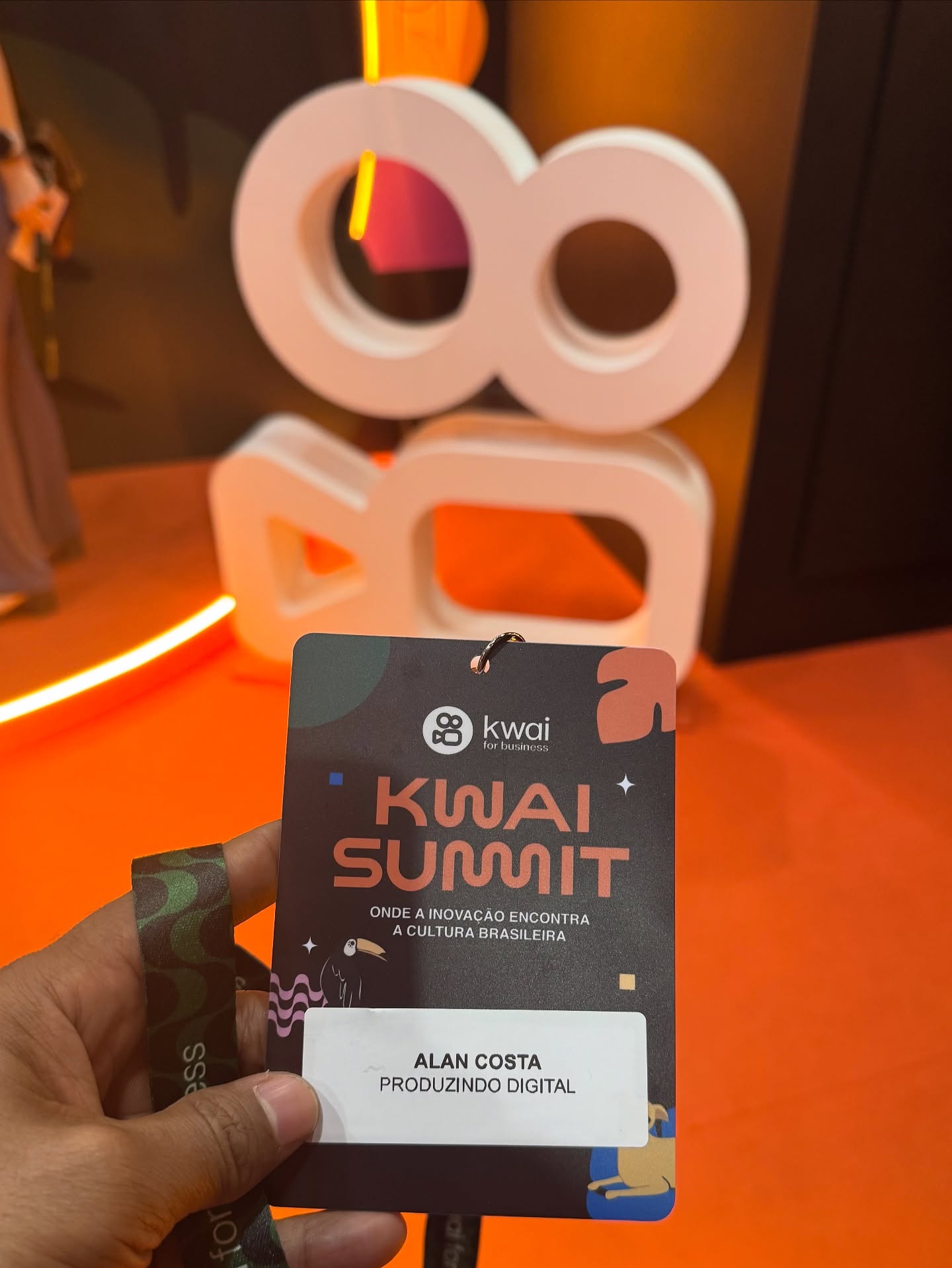 Alan Costa — credencial Kwai Summit